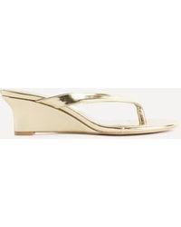 Linzi - Santorini Wedge Mules - Lyst