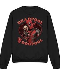 Marvel - Deadpool Wolverine Wade Loves Dogpool Sweatshirt - Lyst