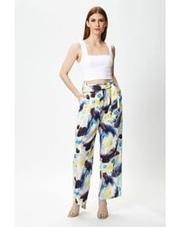 Liquorish - Multicolour Abstract Print Trousers - Lyst
