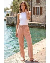Roman - Petite Elasticated Waist Trouser - Lyst