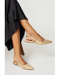 Oasis - Brooklyn Pointed Slingback Pumps - Lyst