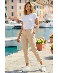 Roman - Plain Cotton Chino Trousers - Lyst