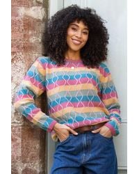 Kite - Fancy Stripe Hermitage Knit Jumper - Lyst