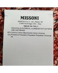 Missoni - Preloved Knitted Buttoned Shawl-Collared Cardigan - Lyst