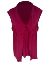 Gucci - Preloved V-Neck Sleeveless Blouse - Lyst