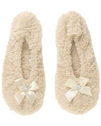 AJVANI - Grip Sole Footsie Sock Slippers - Lyst