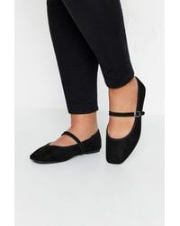 Yours - Extra Wide Fit Mary Jane Ballet Pumps - Lyst