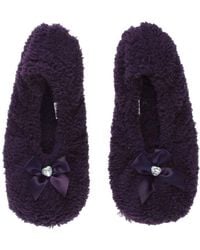 AJVANI - Grip Sole Footsie Sock Slippers - Lyst