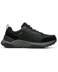Clarks - Stockhill Lo Waterproof Combination Trainers, Lace Up - Lyst