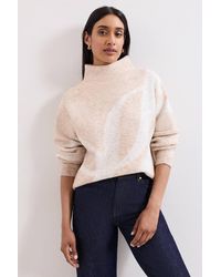 Phase Eight - Stephanie Long Sleeve High Neck Jumper - Lyst