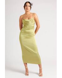 Urban Bliss - Corset Midi Dress - Lyst