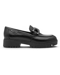 Infinity Leather - Tamaris Leather Loafer Comfort Shoes - Lyst