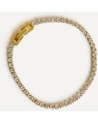 Linzi - Wedlock Crystal Thin Tennis Bracelet - Lyst