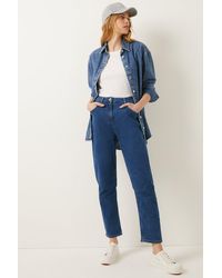 Oasis - Authentic Mom Jean - Lyst
