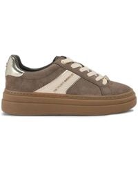 KG by Kurt Geiger - 'Leap' Suedette Trainers - Lyst