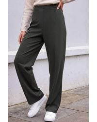 Roman - Petite Straight Leg Ponte Stretch Trouser - Lyst
