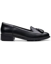 Clarks - Havisham Edge Loafer Leather Loafers, Slip Ons - Lyst