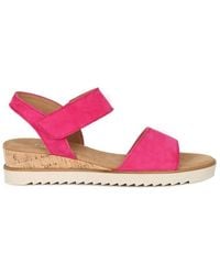 Gabor - 'Raynor' Low Wedge Sandals - Lyst