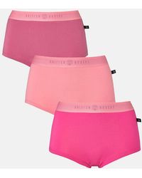 British Boxers - Pack Of Three Gin" Hipster Boxer Briefs - Lyst