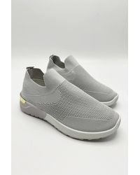 Miss Diva - Chelsey Slip On Trainers - Lyst