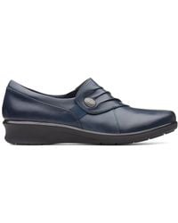 Clarks - Hope Roxanne Slip Ons - Lyst