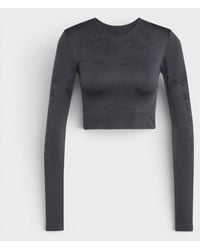 Stella McCartney - Adidas Truestrength Seamless Long Sleeve Yoga Top - Lyst
