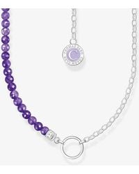 Thomas Sabo - Member Charm Bead Necklace Ke2190-007-13-L45V - Lyst