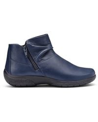 Hotter - Extra Wide 'Murmur' Ankle Boots - Lyst