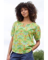 Kite - Tincleton Cambric Blouse Dazzle - Lyst