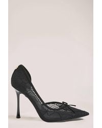 Karen Millen - Carvela X Eliza Lace Detail Stilettos - Lyst