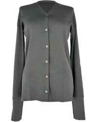 Jil Sander - Preloved Button-Down Cardigan - Lyst