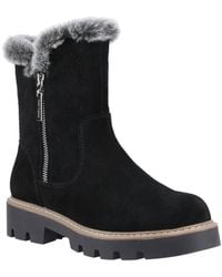 Hush Puppies - Ambre Zip Boot - Lyst
