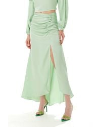 Liquorish - Maxi Skirt W/ A Slit - Lyst