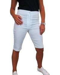 Paulo Due - Everyday Stretch Knee Length Shorts - Lyst