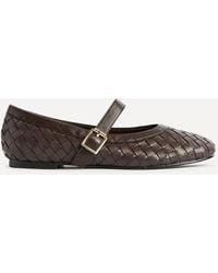 Linzi - Index Handwoven Mary Jane Pumps - Lyst