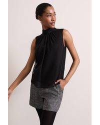 Phase Eight - Nella High Neck Top - Lyst
