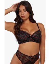 Playful Promises - Elodie & Rosebud Embroidery Balcon Bra - Lyst