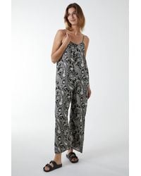 Blue Vanilla - Oversized Wide Leg Jumpsuit - Lyst