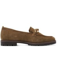 Infinity Leather - Tamaris Suede Leather Loafers Shoes - Lyst