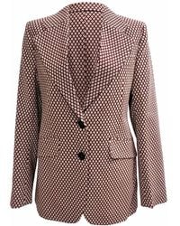 Victoria Beckham - Preloved Printed Blazer - Lyst