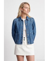 Dilvin - Cotton Tencel Jacket - Lyst