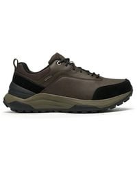 Clarks - Stockhill Lo Waterproof Combination Trainers, Lace Up - Lyst