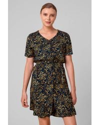 Enorsia - V-Neck Button Front Tops - Lyst
