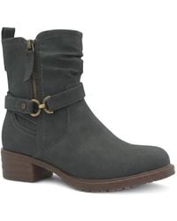Pavers - Warm Lined Zip Fasten Calf Length Boots - Lyst
