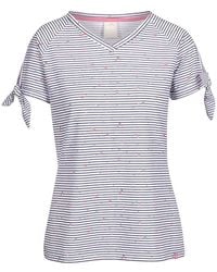 Trespass - Fernie Striped V Neck Top - Lyst