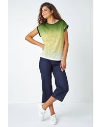 Roman - Ombre Print Stretch T-Shirt - Lyst