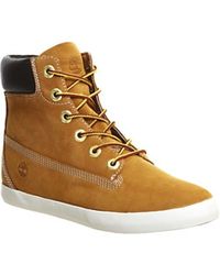 Timberland Flat boots for Women - Up to 67% off at Lyst.com