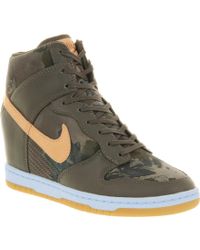 nike wedge trainers uk