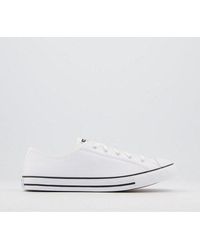 Star Dainty Rose Gold Metallic Trainers 