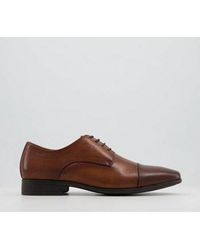 Office Memoir Toe Cap Derby Shoes - Brown